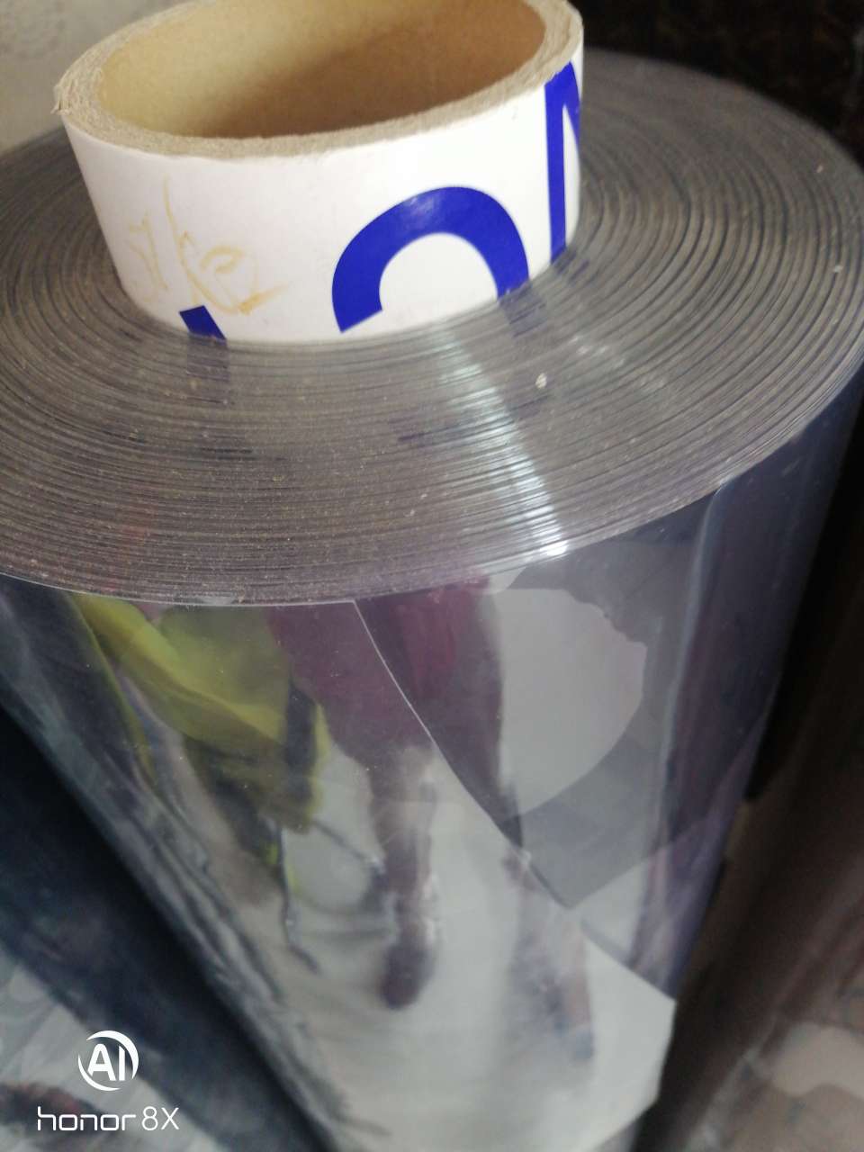 Ultra-transparent 25-micron eco-friendly PVC book cover film, adhesive cover film, pen case film detail image 2