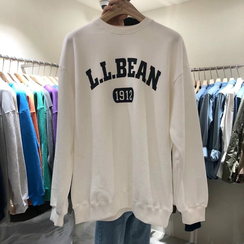 Dongdaemun Korean men's clothing Agency 2020 Spring Sweatshirt men's ins Trendy letter-printed loose round-neck top Application Scenario