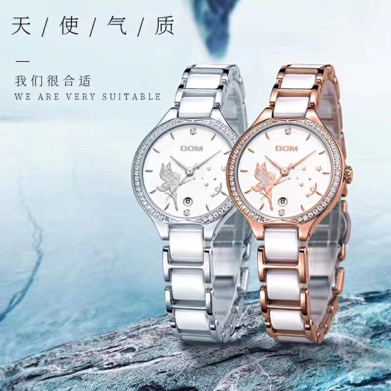 316 steel band, genuine ceramic, imported movement, three-degree water resistance Application Scenario