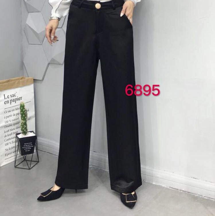 阔腿裤长裤春夏新款2020时尚高腰大脚裤直筒裤女甩裤舞裤女西装裤