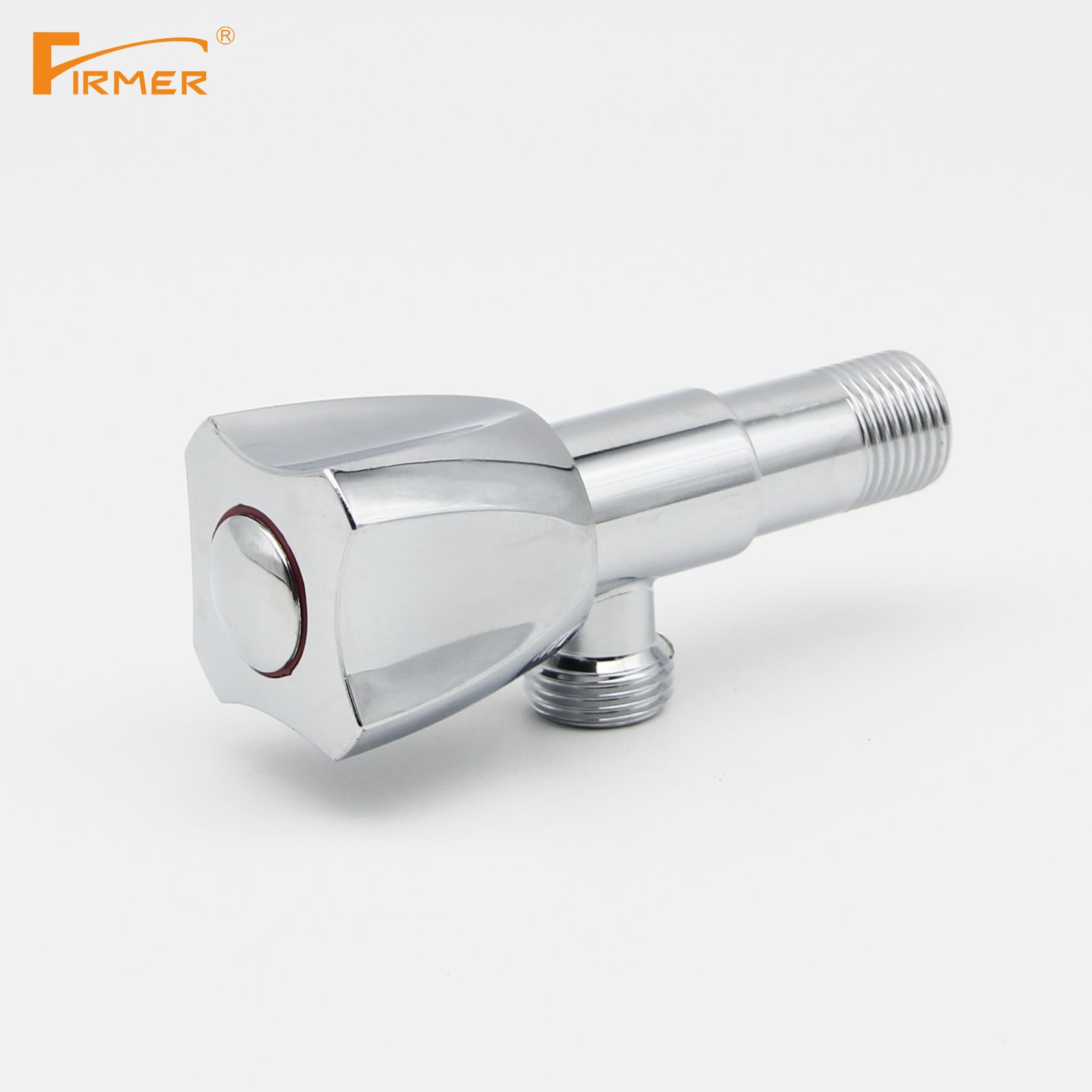 FIRMER stainless steel Angle valve thickened hot and cold water triangle valve water heater toilet extended check valve details Picture