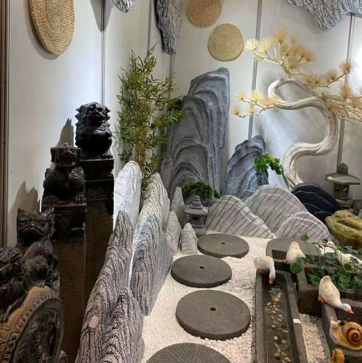 义乌好货厂家直销流水盆景