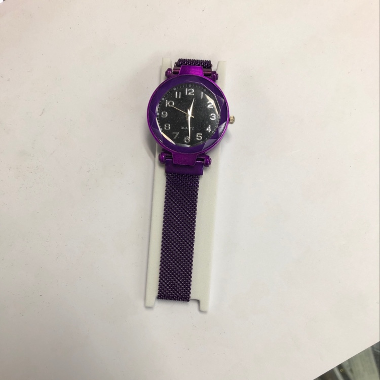 女士新款紫色简约大气手表