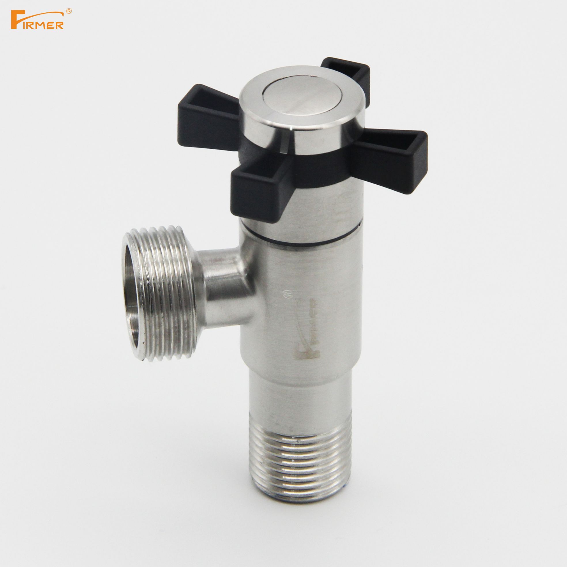 FIRMER 304 stainless steel hot and cold water household check valve water heater Angle valve details Picture