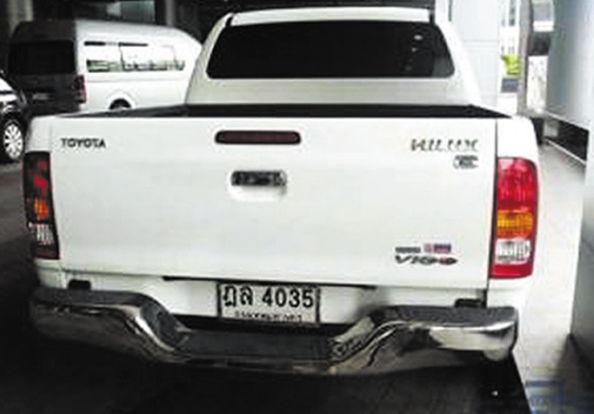 HILUX 2012+VIGO REAR  BUMPER   后杠（VG 019A）