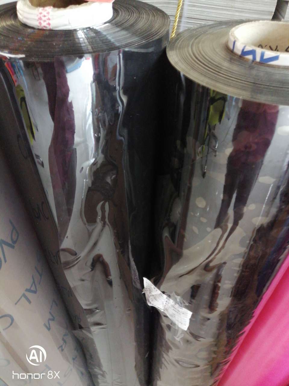 أغشية مكياج PVC أسود وشفاف!أغشية حماية البيئة detail image 1