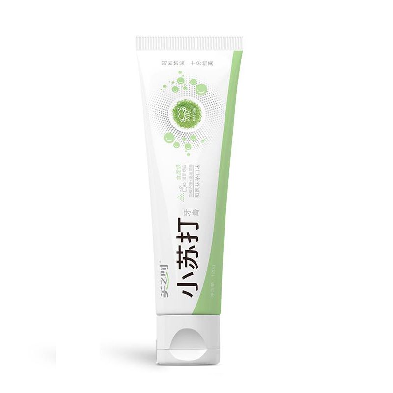 Meishi Baking Soda Toothpaste 120g (Japanese-style Matcha)