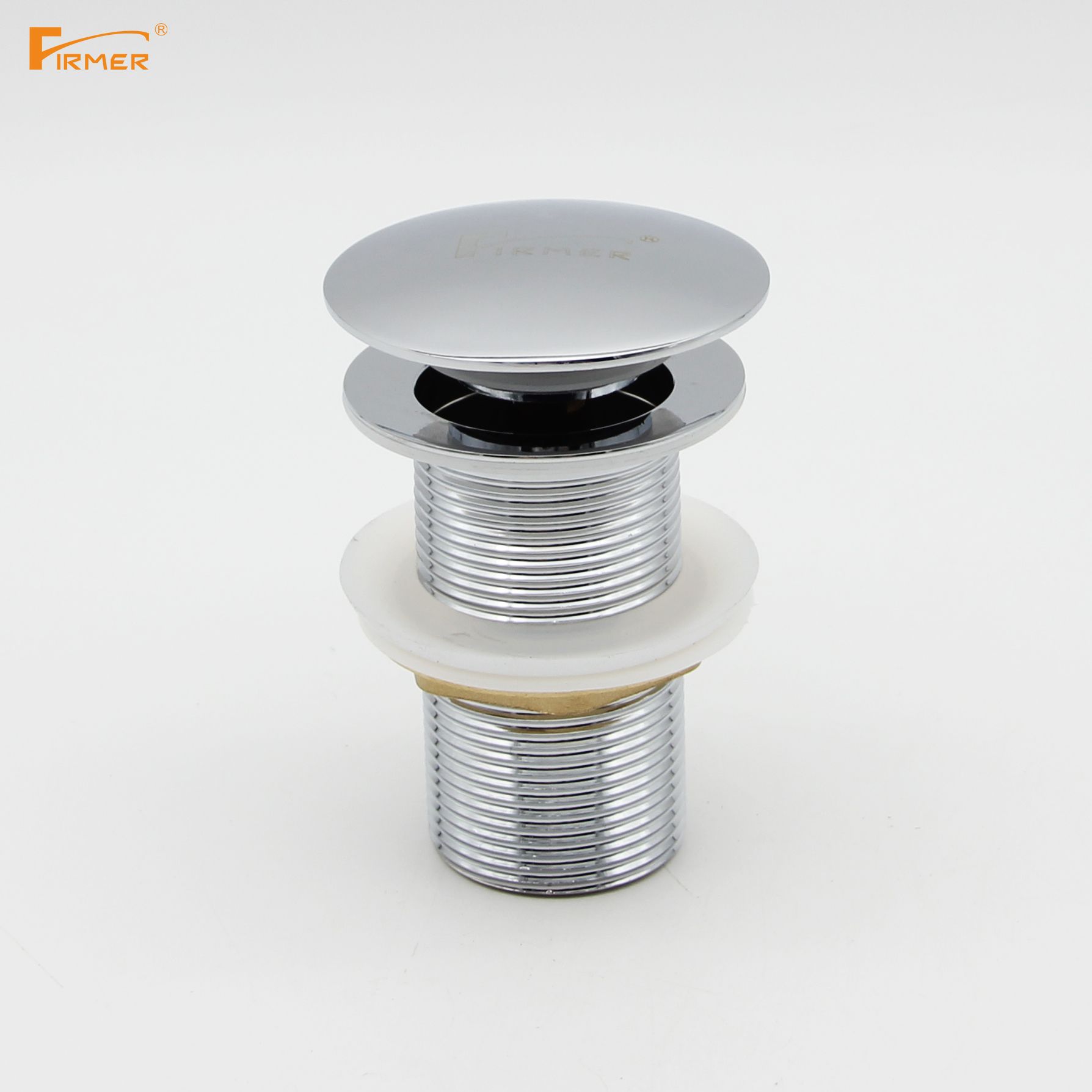FIRMER stainless steel spring drop puller with overflow stopper full figure