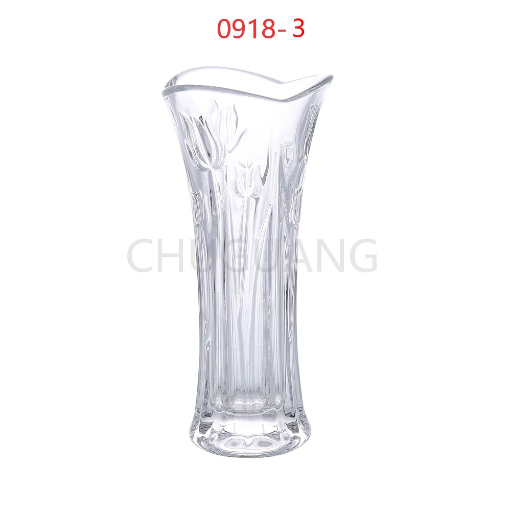 0918系列水晶玻璃花瓶楚光玻璃郁金香