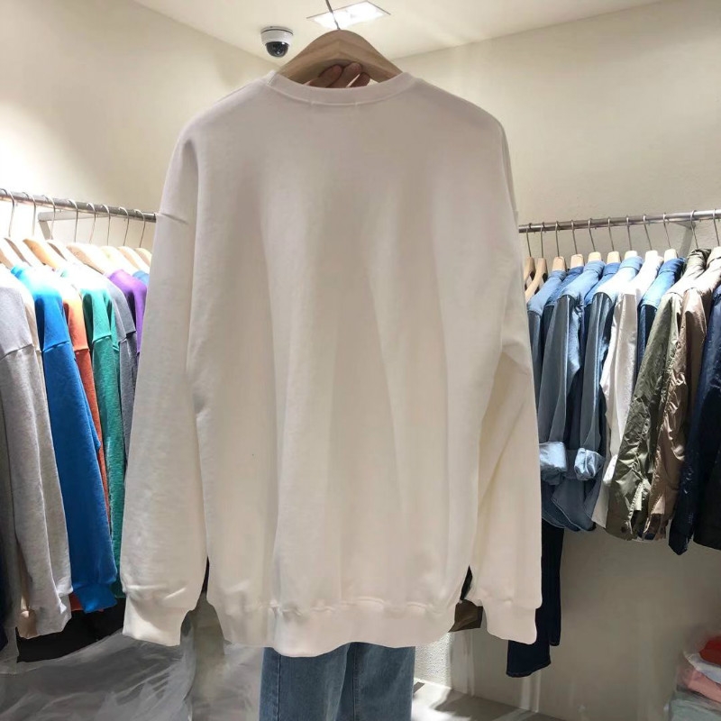 Dongdaemun Korean men's clothing Agency 2020 Spring Sweatshirt men's ins Trendy letter-printed loose round-neck top Specification image