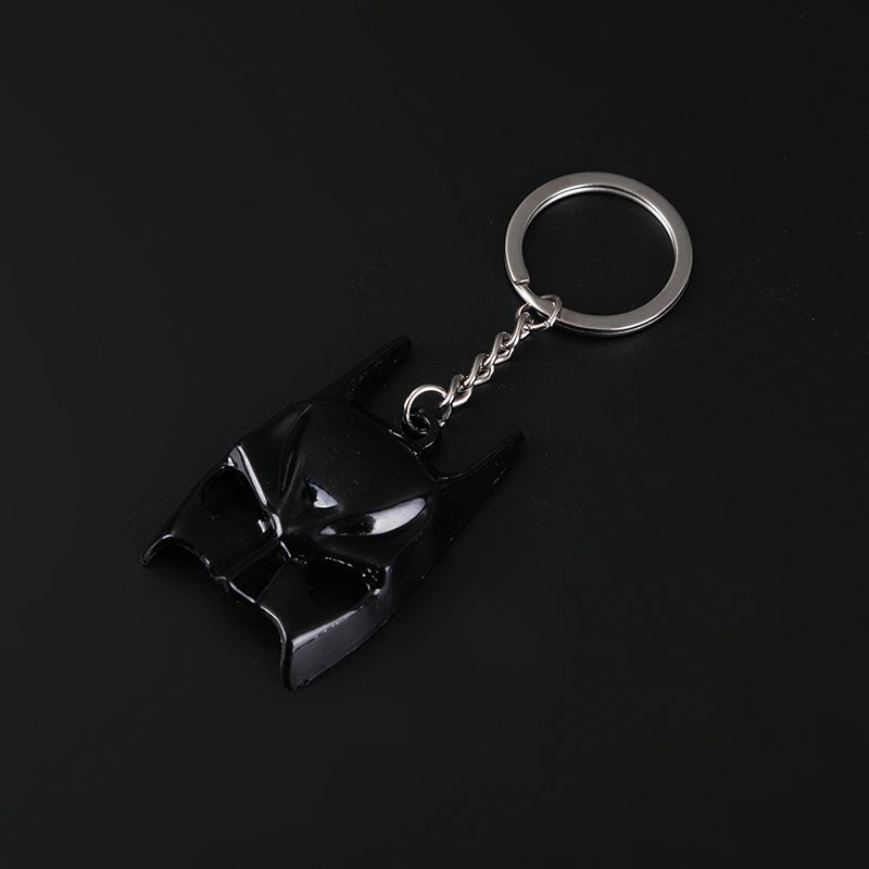 影视周边复仇者联盟蜘蛛侠蝙蝠侠面具钥匙扣个性金属钥匙扣挂件详情图7