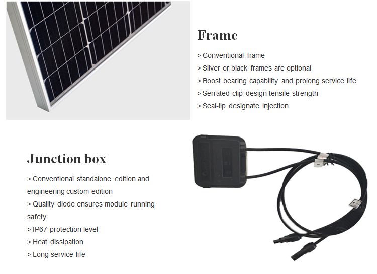 30w mono solar panel 30单晶太阳能板详情图4