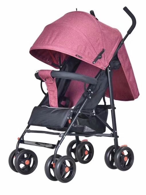 轻便可折叠婴儿伞车可坐可躺童车产品图