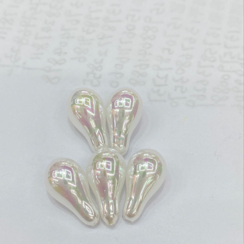 Colorful girl bulb shaped irregular pearl INS exploded hot