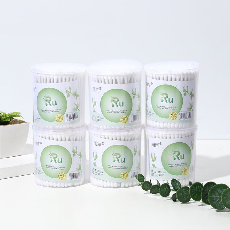 厂家直销美容化妆棉签 现货批发 纸棒多用型棉棒卫生棒盒装批发