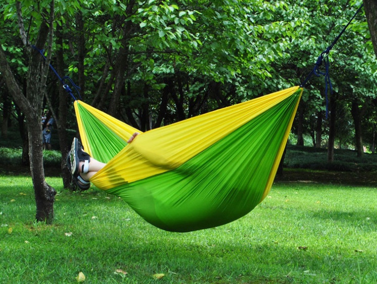 Shengyuan factory direct outdoor parachute cloth hammock