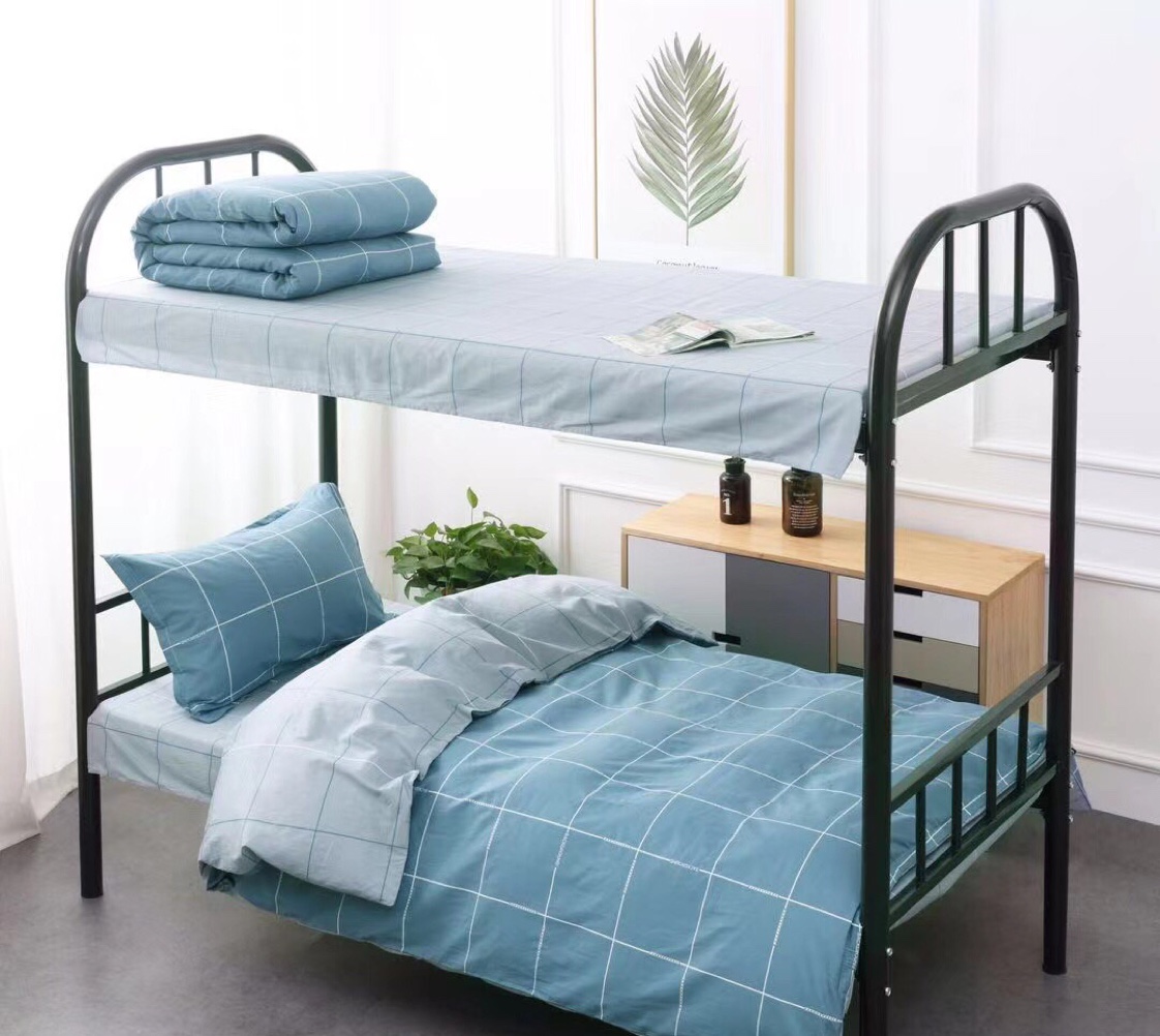 Factory direct sales of all-cotton fabric three-piece sets for student dormitories, children's beds and apartment beds undefined