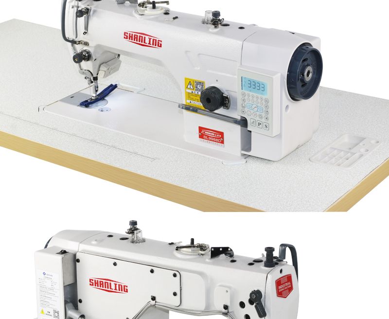 山菱直驱电脑平车工业自动剪线电脑平缝机 四自动整套机头+台板详情图13