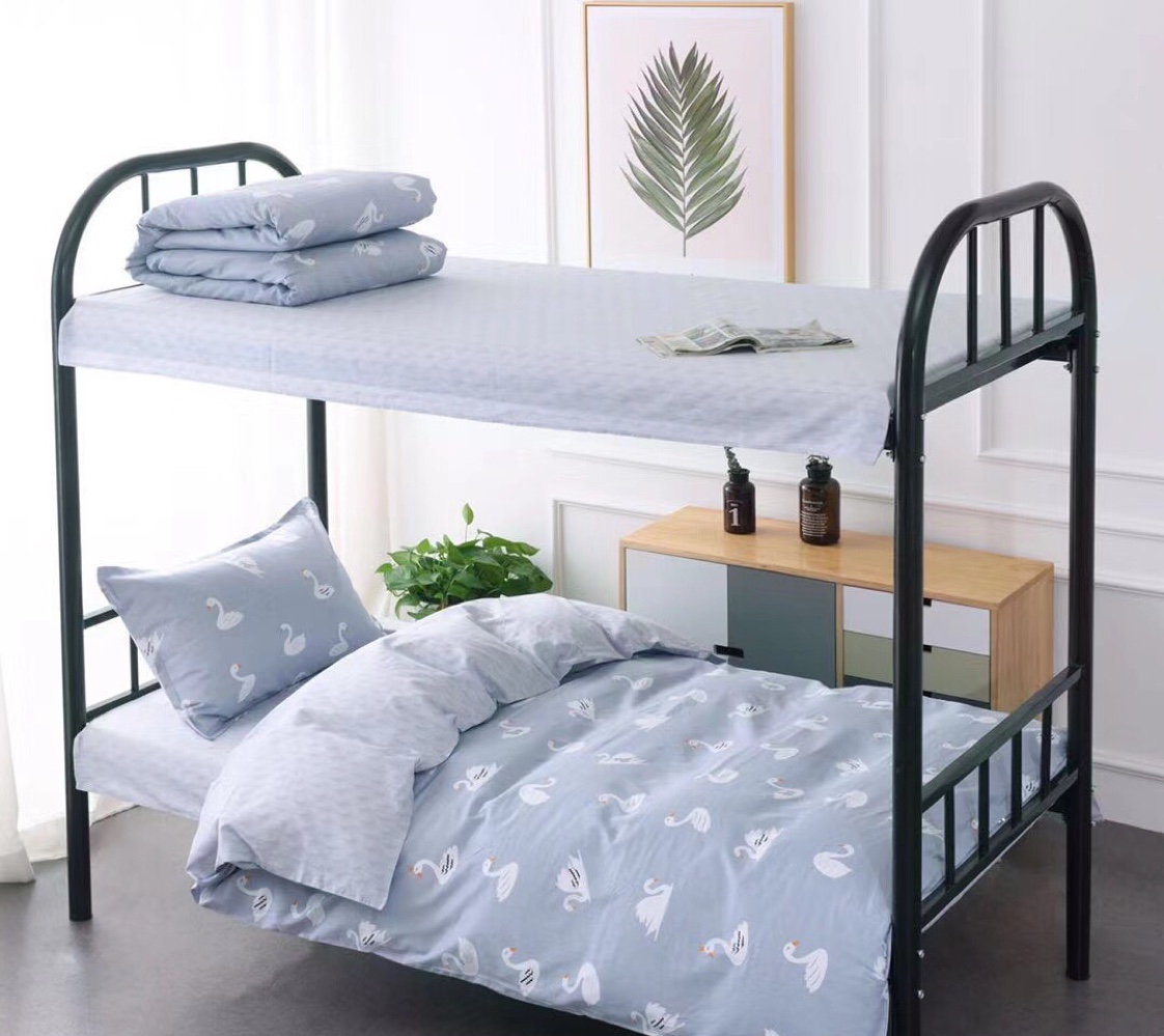 All cotton fabric for student dormitories/children's beds/apartment beds undefined