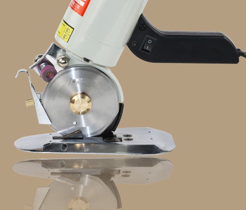 Qikai 90 type electric circular knife cutting machine, portable clothing electric scissors fabric cutting machine detail image 12