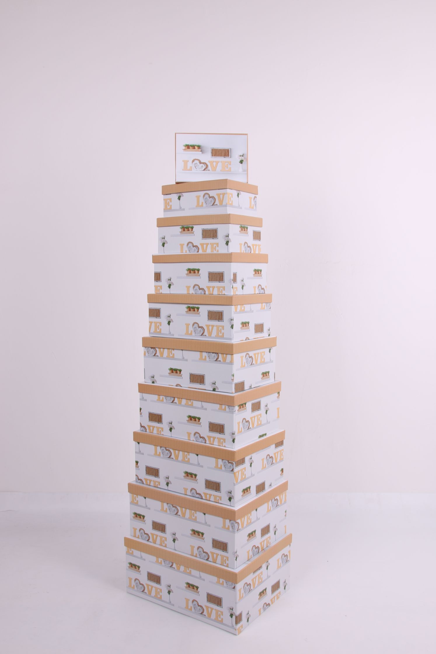 A regular rectangular ten-piece gift box detail image 1