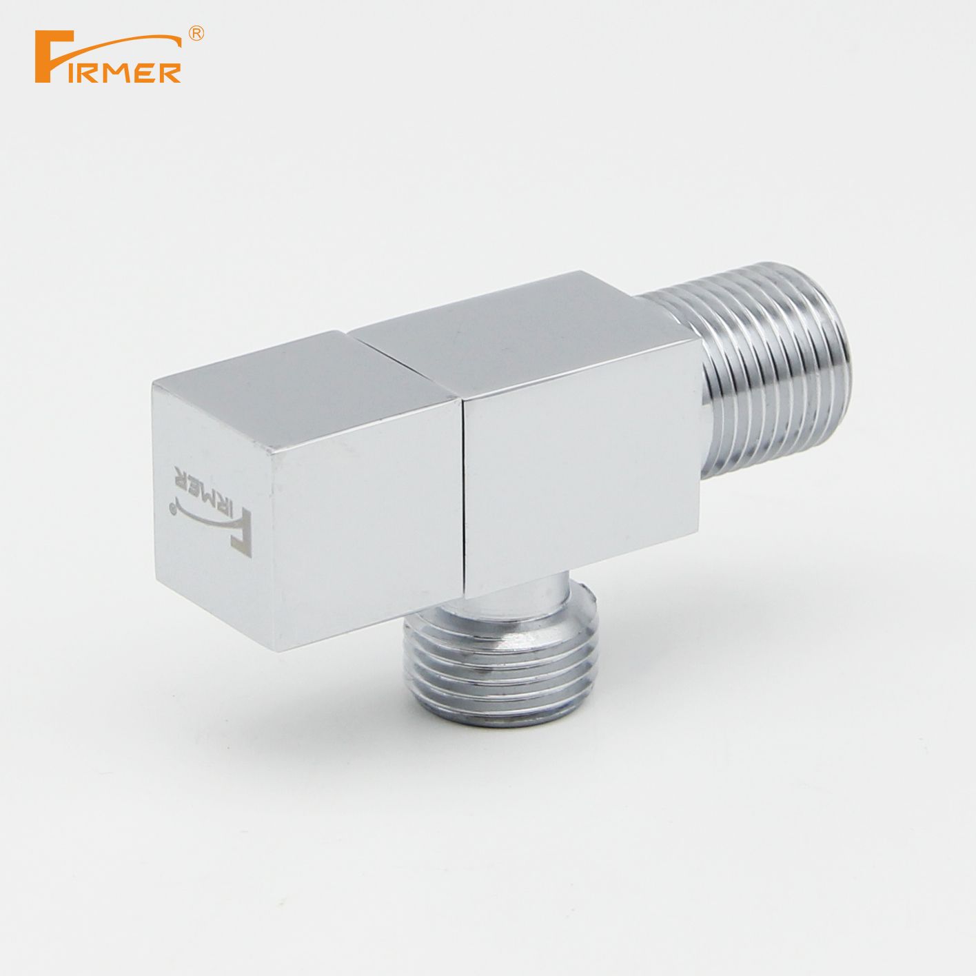 FIRMER all copper triangle valve water heater water valve cold and hot water valve switch three-way household details Picture