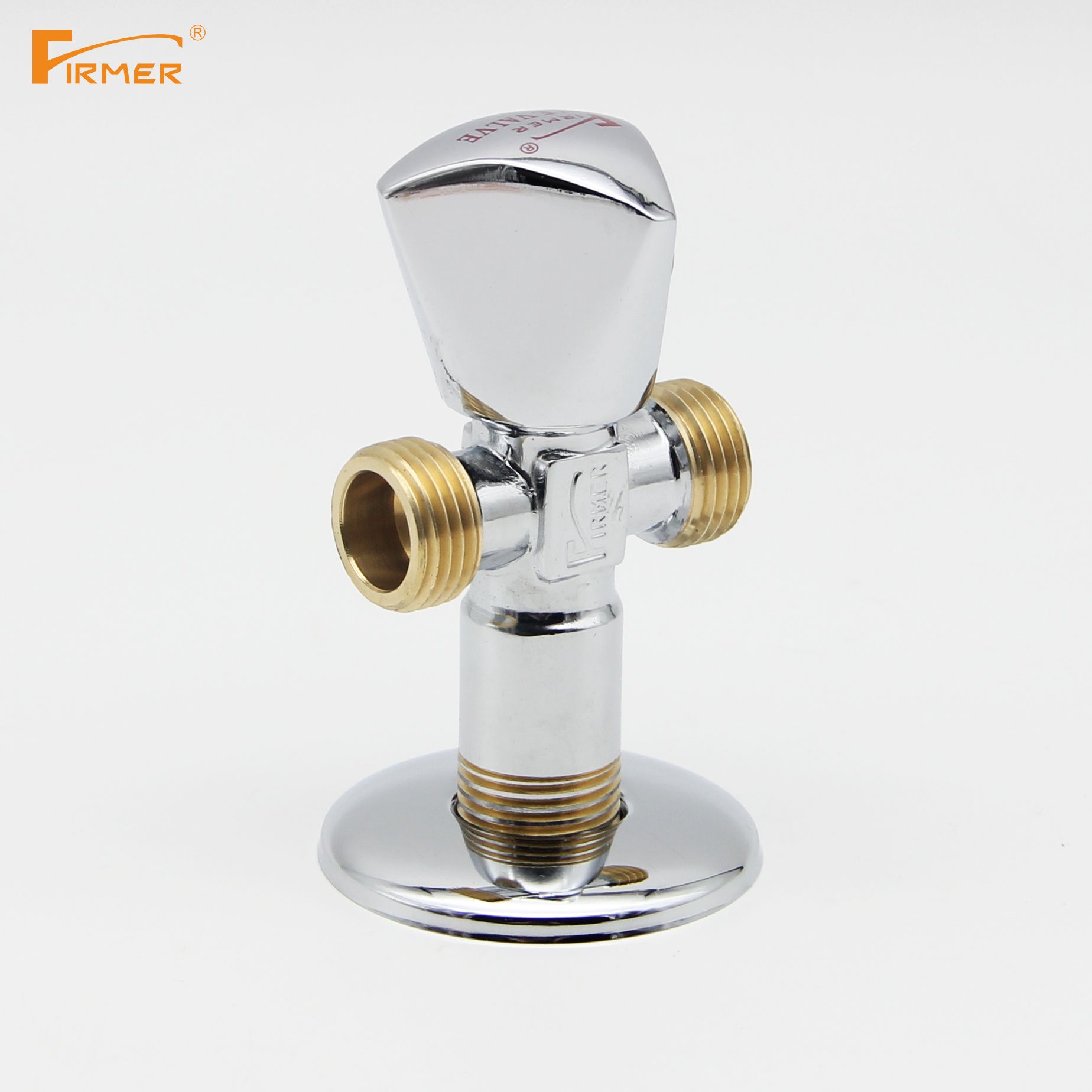 FIRMER triangle wheel four slow open copper Angle valve hot and cold water triangle valve switch check valve full figure
