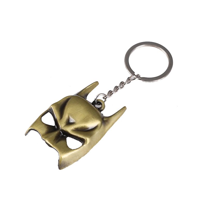 影视周边复仇者联盟蜘蛛侠蝙蝠侠面具钥匙扣个性金属钥匙扣挂件详情图8