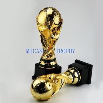 世界杯 树脂世界杯 足球奖杯细节图