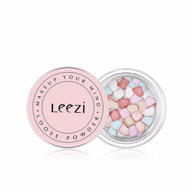 Leezi/ Liz 5321 Unreal color Meteor makeup powder ball waterproof without removing makeup matte concealer oil control powder cake Item Picture