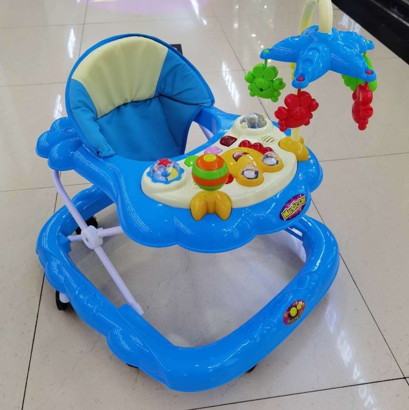 Niños bebé caminante niño azul