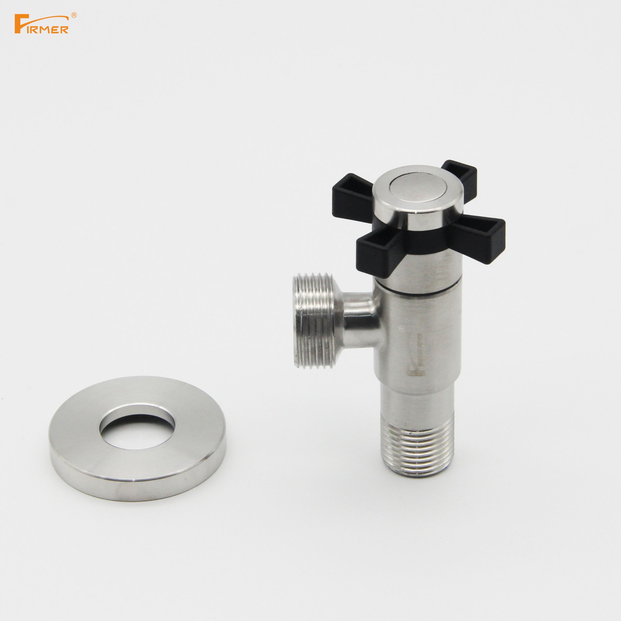 FIRMER 304 stainless steel hot and cold water household check valve water heater Angle valve Application Scenario