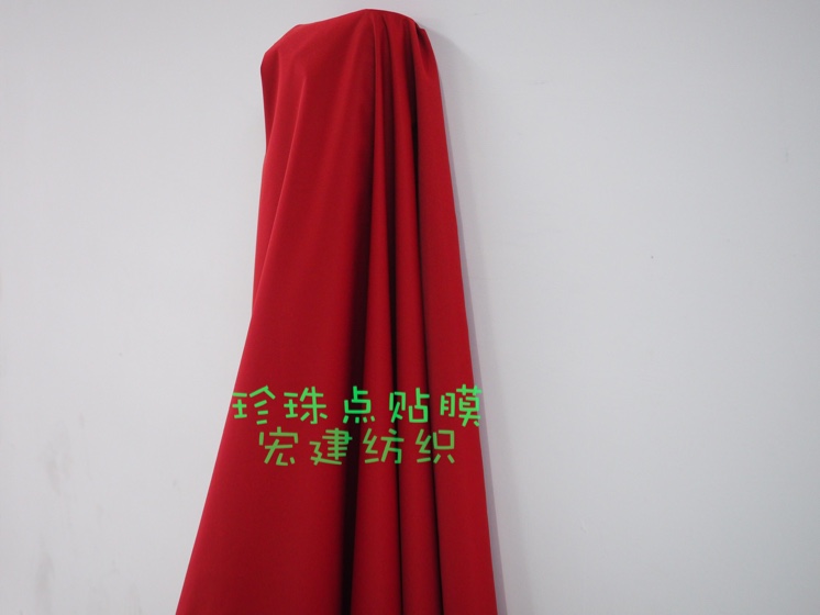 宏建纺织珍珠点贴膜