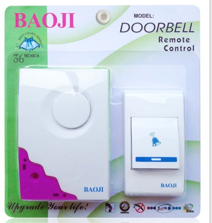 出口热销无线门铃 家用36首音乐门铃 低价供应厂家直流门铃