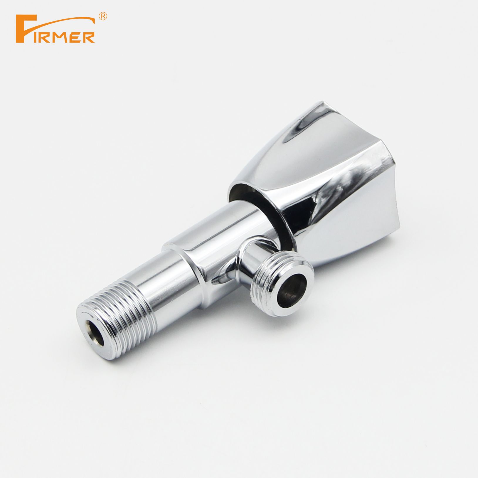 FIRMER stainless steel Angle valve thickened hot and cold water triangle valve water heater toilet extended check valve Specification drawing