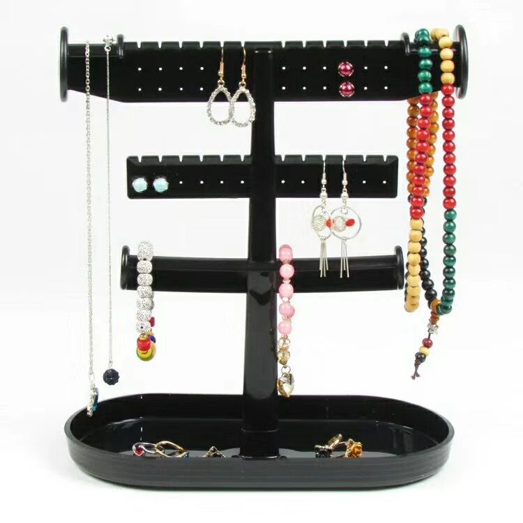 Wang Zi jewelry display stand, creative bracelet, chain, necklace, jewelry rack, stud, earring, plastic sorting and storage rack details Picture
