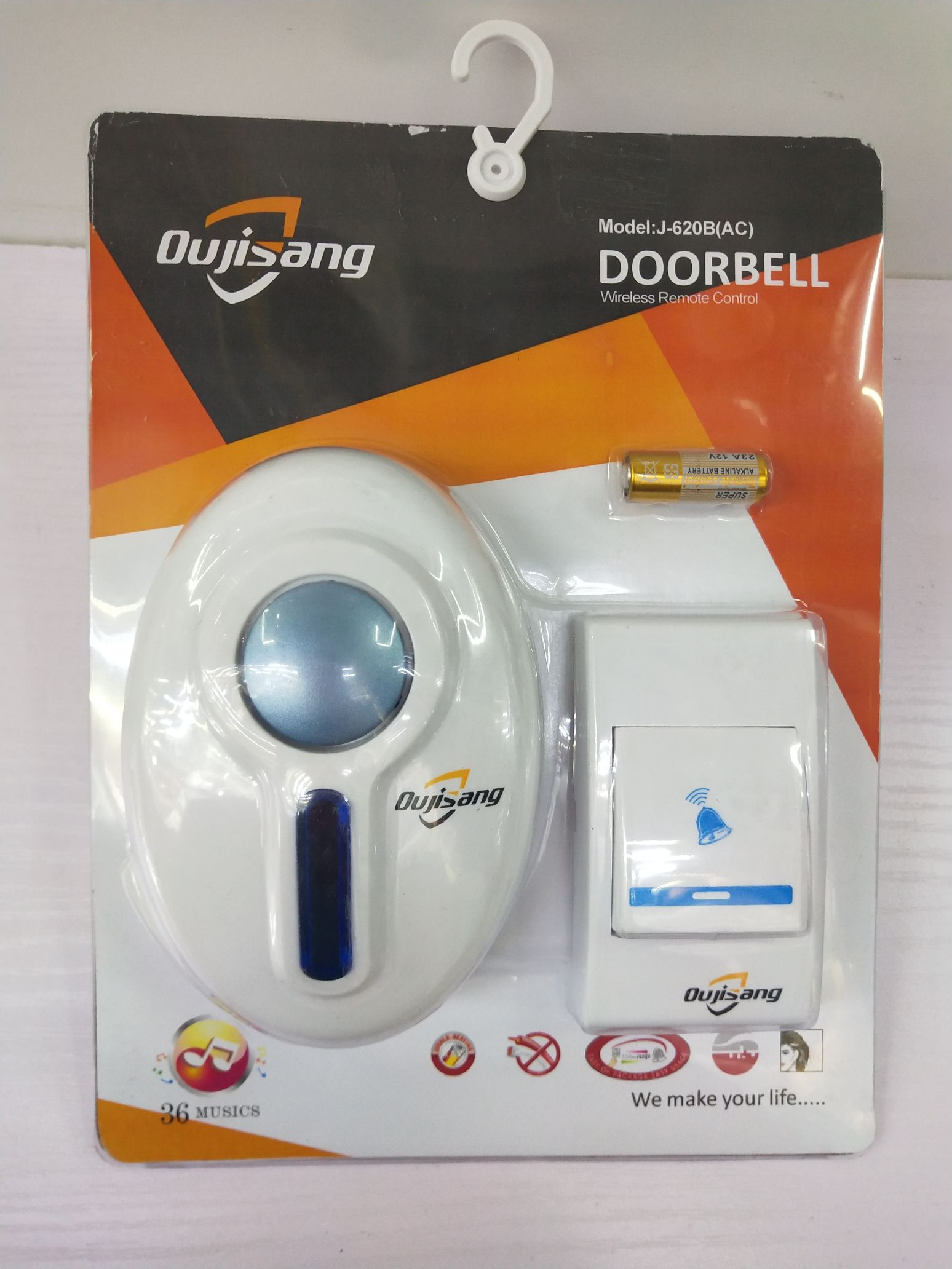 New home waterproof wireless doorbell AC,DC doorbell thumbnail
