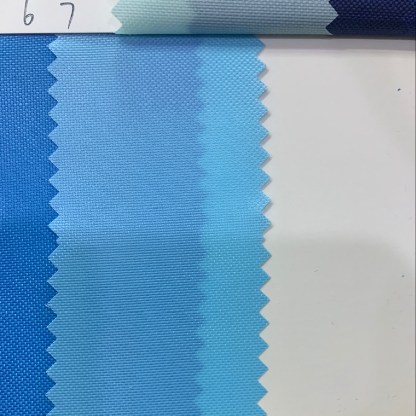 厂家直销热销新款牛津布7号天蓝色网纹大量现货高中低档箱包沙发鞋材面料