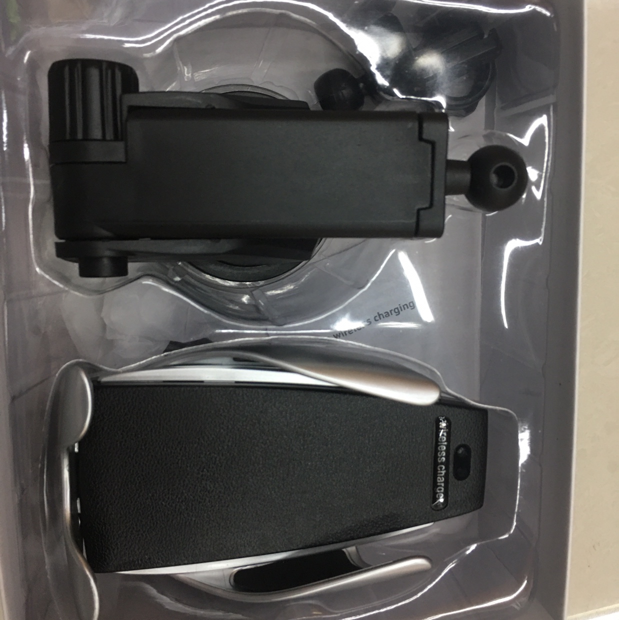 抖音神器魔夹S5车载手机支架全自动感应出风口汽车导航车载无线充产品图