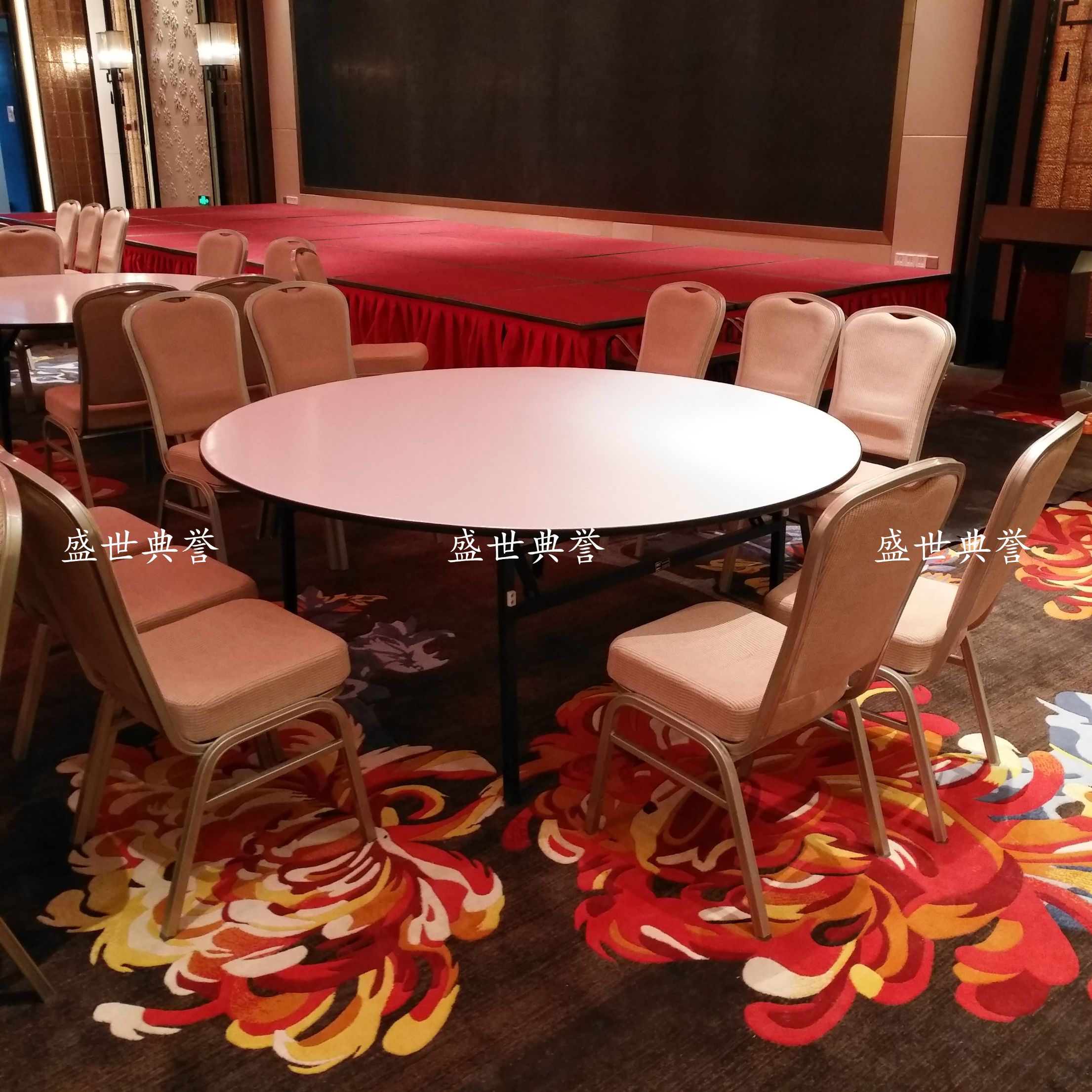 南京五星级酒店宴会椅定做酒店铝合金椅子婚宴会议椅厂家直销细节图