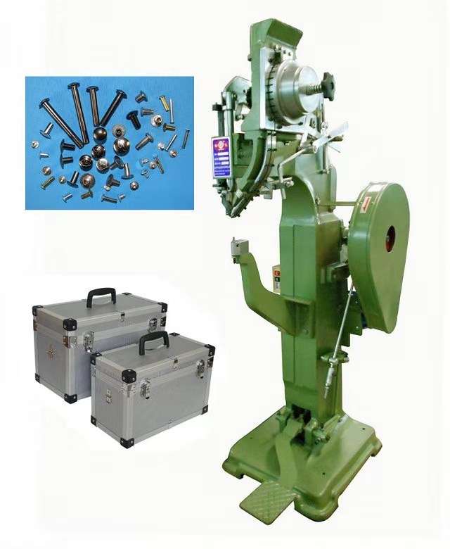 Riveting machine, wine box buckle machine, nail buckle machine Application Scenario