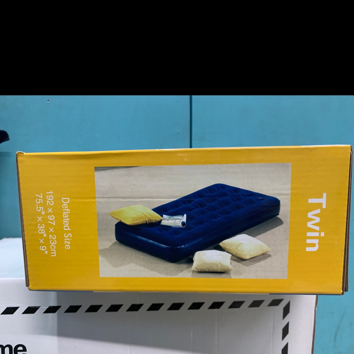 Yiwu Good Goods Yingtai Factory has in stock single and double household inflatable mattresses, outdoor camping portable air mattresses, car /1316 Specification image