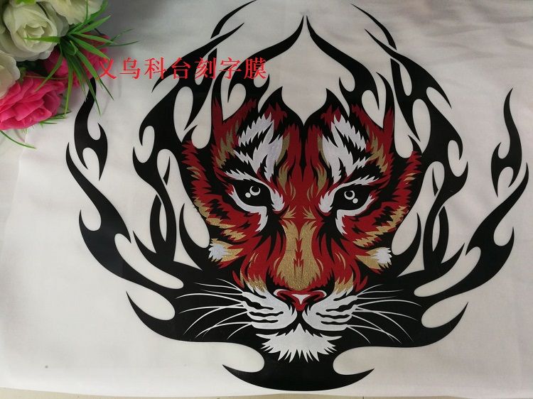 Factory direct sales, DIY personalized, high-quality imported PU hot stamping and engraving film from Taiwan, clothing hot stamping film, private customization, custom engraving and processing of clothing logos based on provided drawings detail image 12