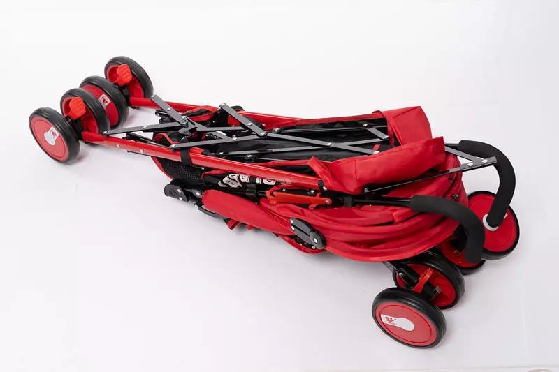 婴儿车可坐可躺全蓬遮阳伞车推车可折叠童车详情图2