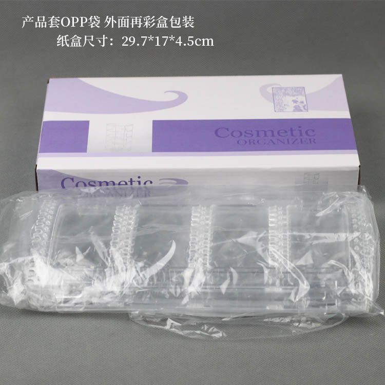 Earring rack, jewelry storage and display stand, hanging necklace, ear clips, ear studs, hair accessories, large-capacity rotating jewelry box, screen Specification image