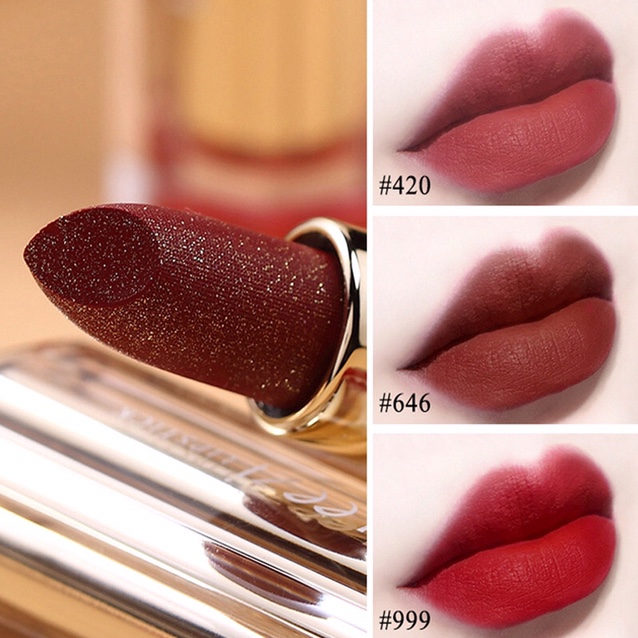 Liz 5252 Stars shining gold powder small gold diamond mouth red net red color makeup lasting moisture is not easy to decolor thumbnail