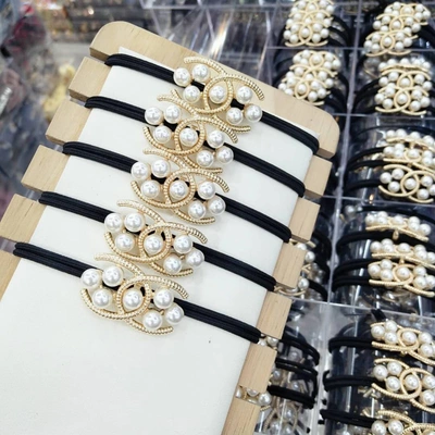 Alloy double C7 pearl Korean edition fashion popular hair accessories thumbnail