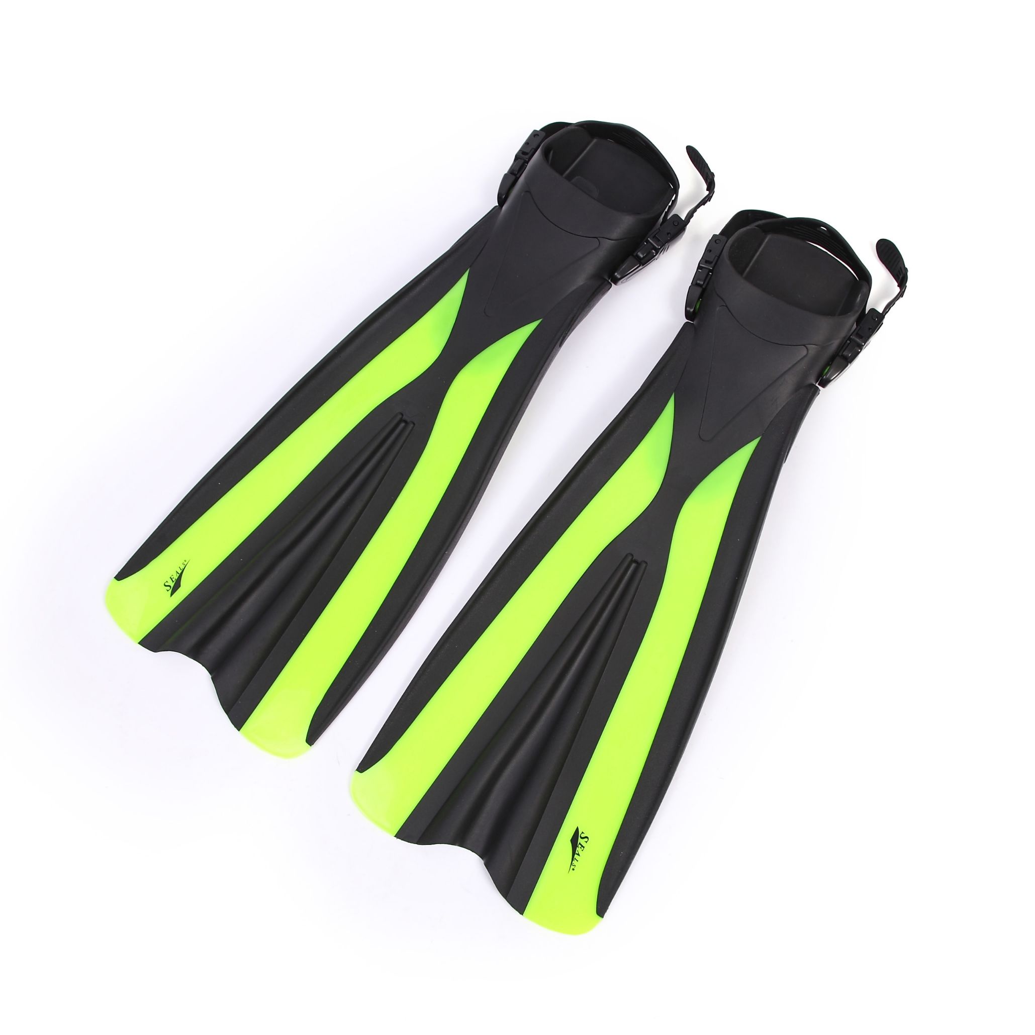 Dry land adjustable diving frog shoes long fins deep diving