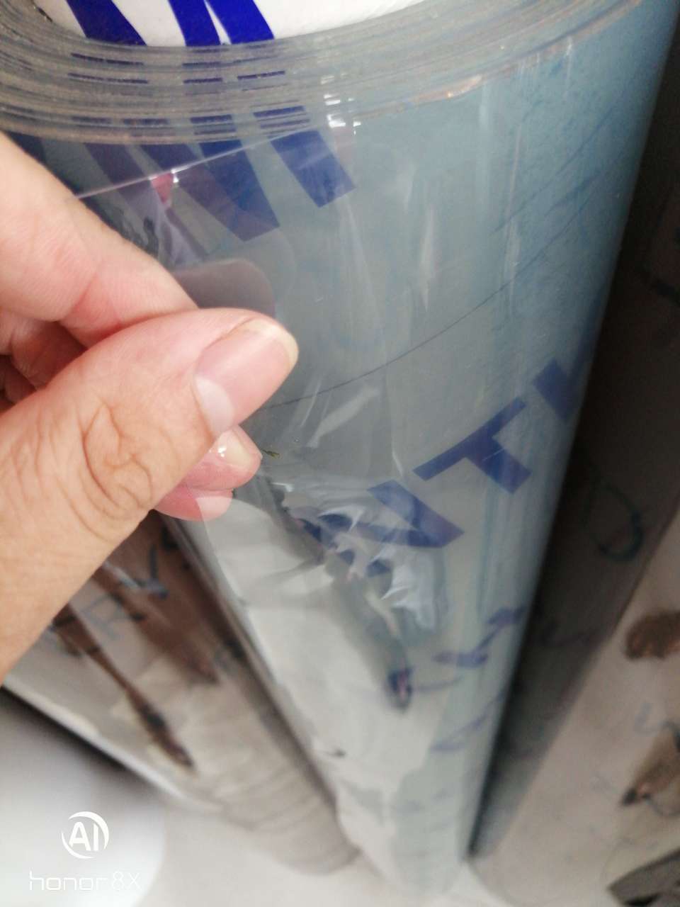 Travel bag, waterproof cosmetic bag special PVC film, frosted film semi-permeable film! detail image 1