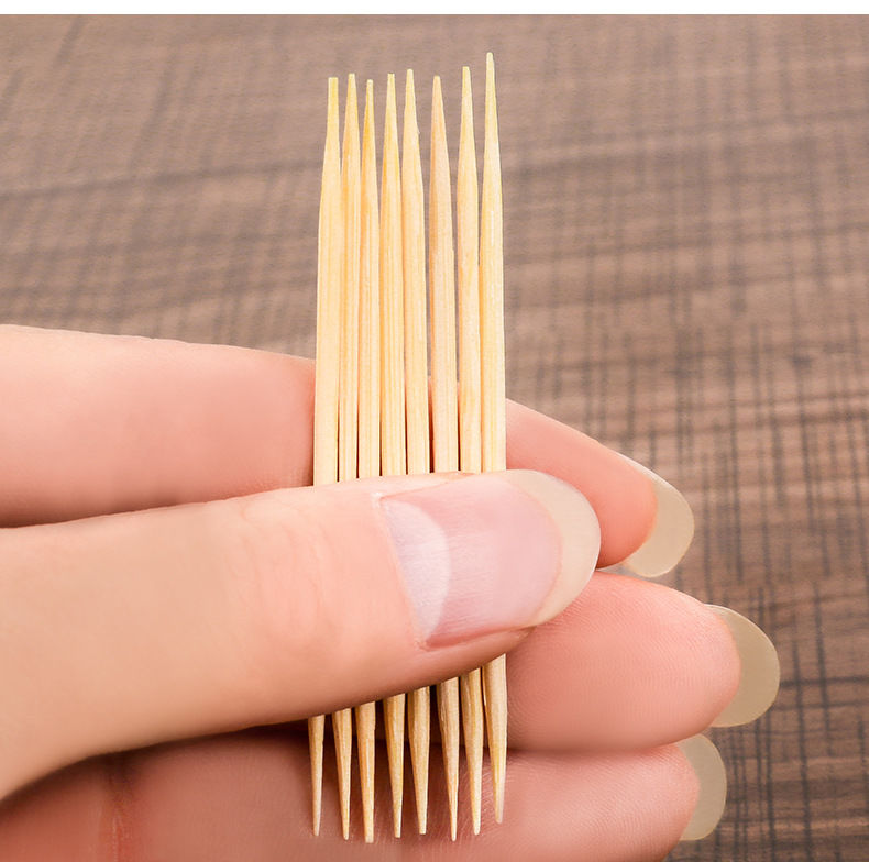 牙签双头一次性创意打火机竹制细牙签酒店家用随身便携厂家直销详情图7